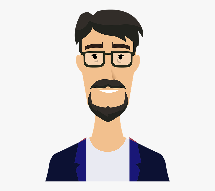 Human Face Png -man Face Portrait Male Person Human - Man Face Illustration Png, Transparent Clipart