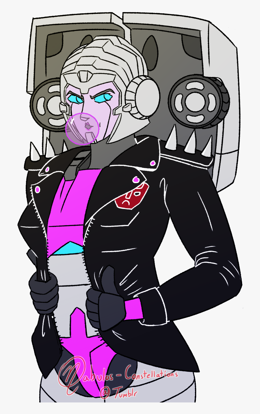 “and Here We Have Arcee 
” - Cartoon, Transparent Clipart