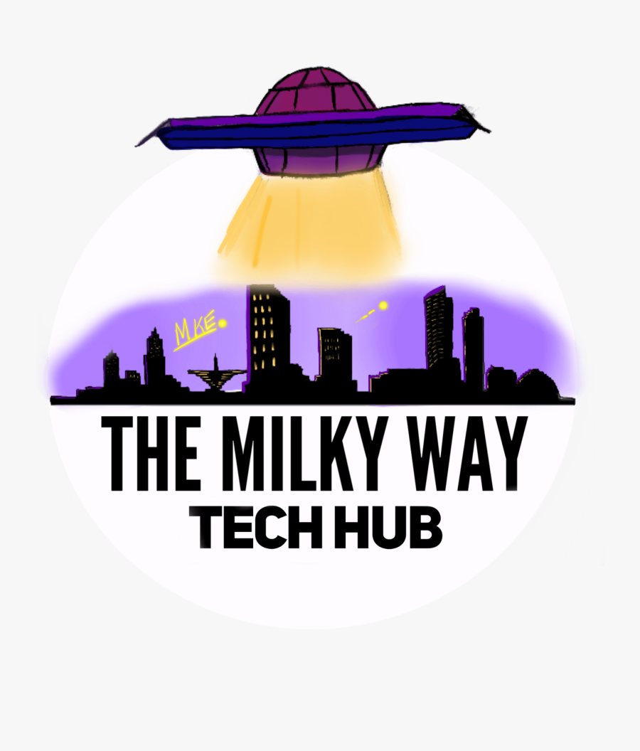 Milky Way Tech Hub, Transparent Clipart