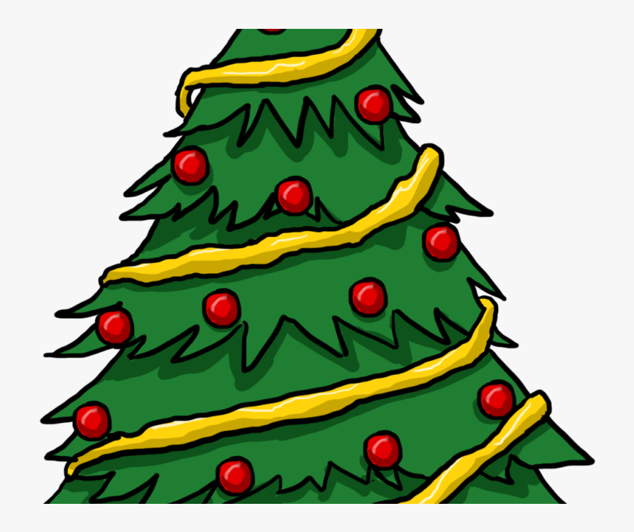 Transparent Cartoon Christmas Tree Png - Simple Christmas Tree Clipart, Transparent Clipart