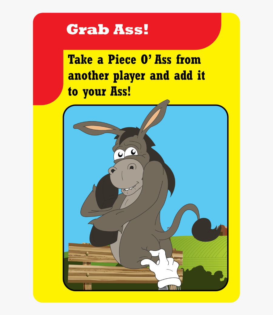 Card - Grab Ass - Grab Ass The Game, Transparent Clipart