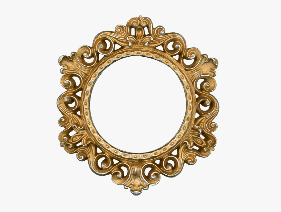 Round Photo Frame Png, Transparent Clipart