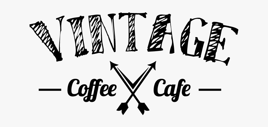 Clip Art Retro Cafe Art - Vintage And Coffee Logo, Transparent Clipart