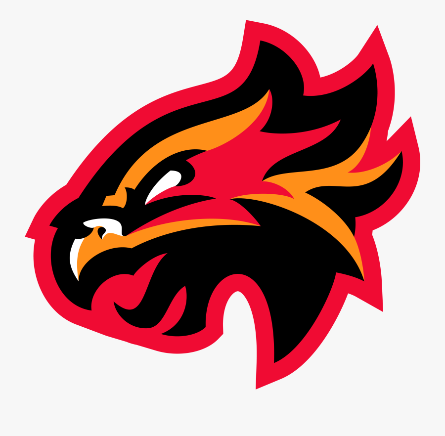 Esports Phoenix Mascot Logo, Transparent Clipart