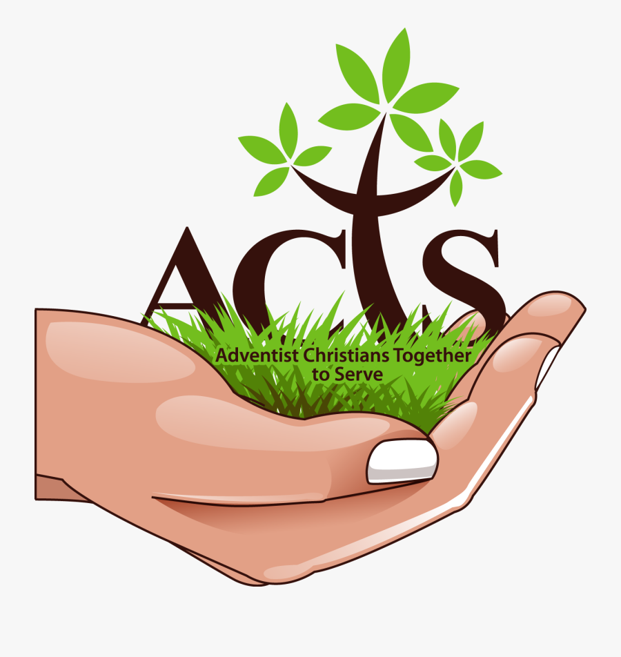 Event Calendar Acts Bible - Serve Hand Logo, Transparent Clipart