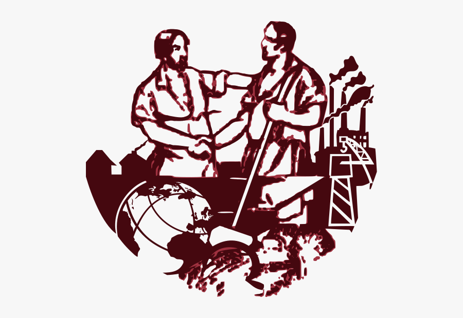 File - Krestintern Letterhead - Svg - Soviet Letterhead, Transparent Clipart