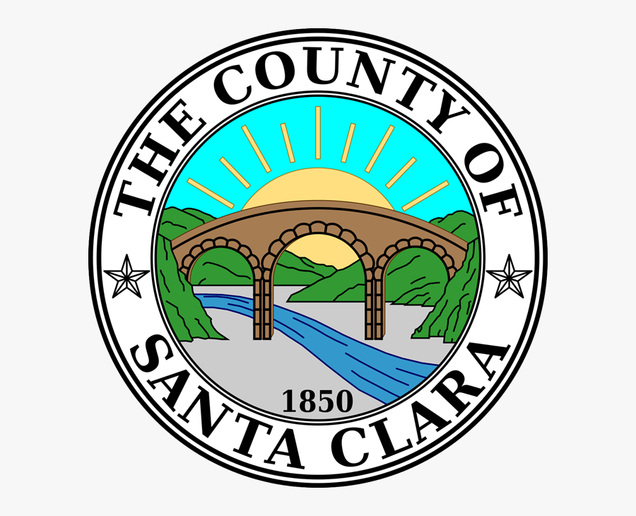 Carved Plaque Of The Seal Of Santa Clara County, California, County