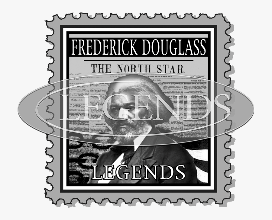 Frederick Douglass Stamp - Elijah Mccoy, Transparent Clipart