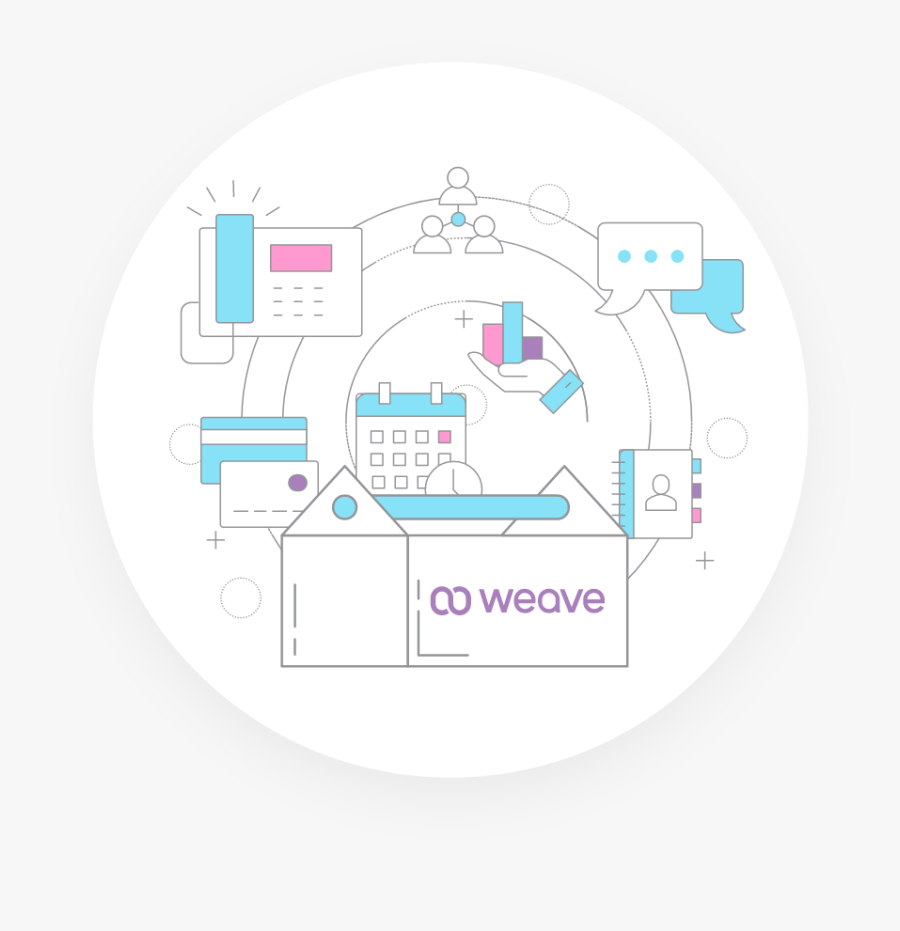 Weave Is A Business Toolbox - Circle, Transparent Clipart