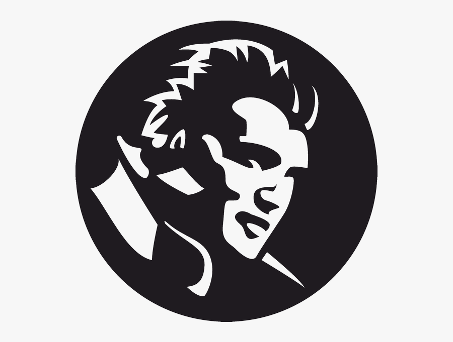 Decal Slipmat Logo Rock And Roll Vector Graphics - Vector Logo Rock And Roll Logo, Transparent Clipart