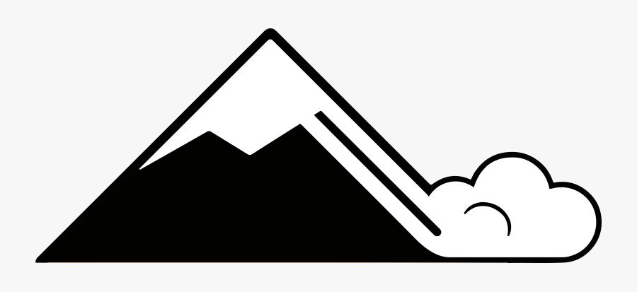 Snowslide Icon - Considerable Avalanche Danger, Transparent Clipart