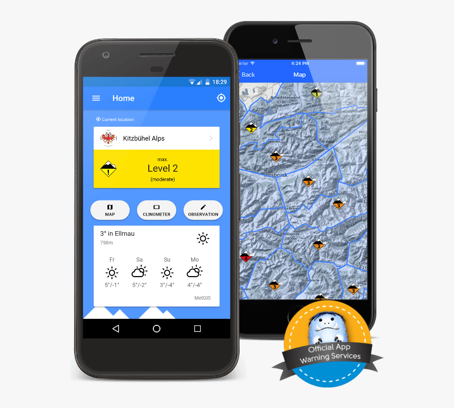 Snowsafe App, Transparent Clipart