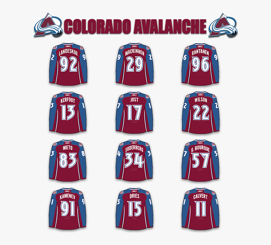[​img] - Colorado Avalanche, Transparent Clipart