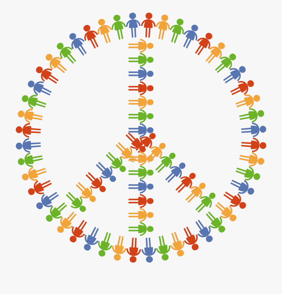 Group Clipart Community Group - Poster Harmony And Peace, Transparent Clipart