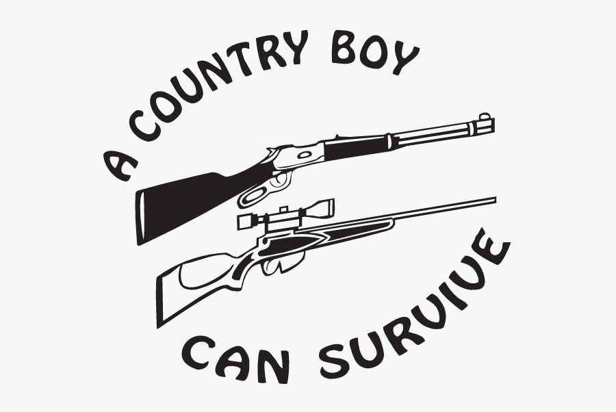 Country Boy Can Survive Window Sticker, Transparent Clipart