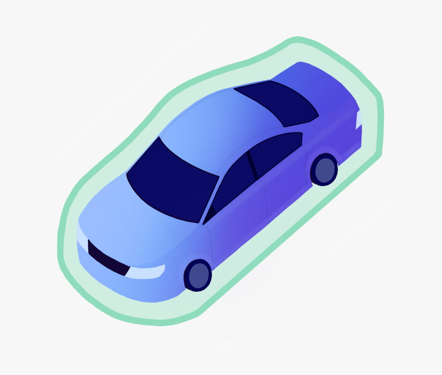 City Car, Transparent Clipart