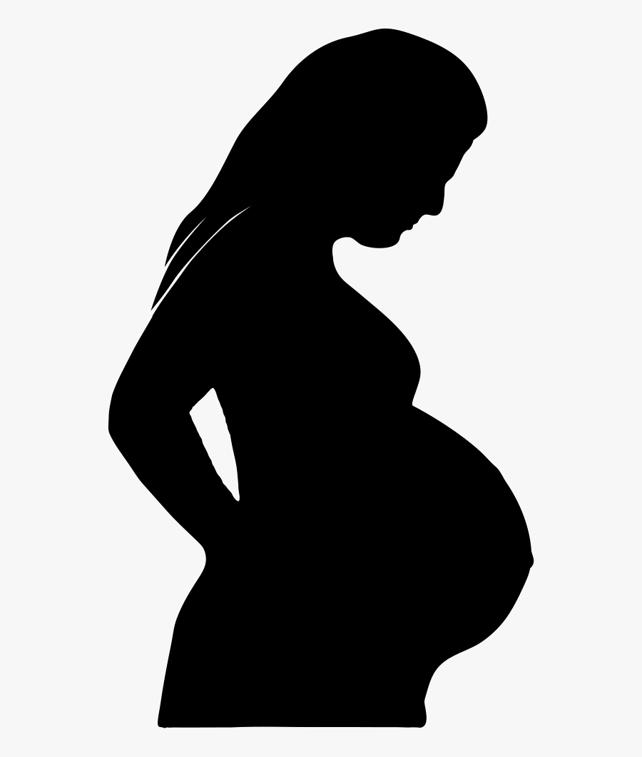 #mothersday #mom #mother #mama #silhouette - Gravida Png, Transparent Clipart
