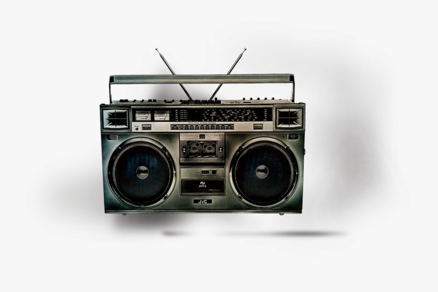 1980s The Boombox Project - Old Radio Png, Transparent Clipart