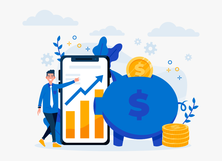 Custom Investor App - Bank, Transparent Clipart