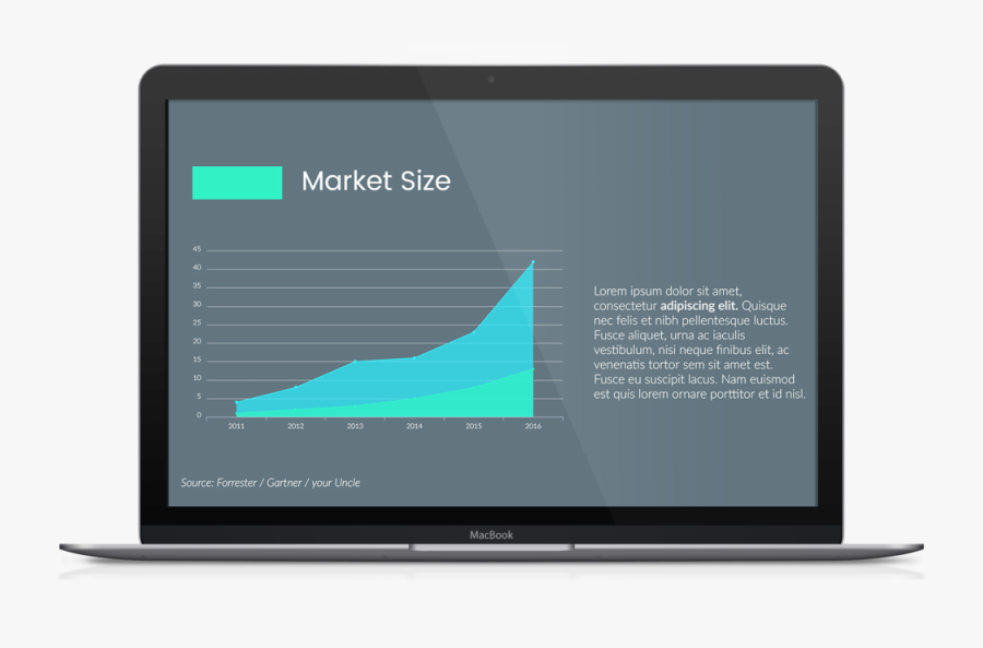 Clip Art Deck By Startups Slidebean - Led-backlit Lcd Display, Transparent Clipart