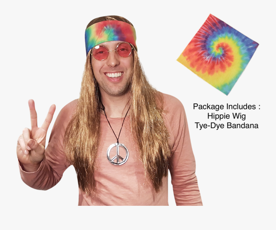 Transparent Bandana Hippie - Hippie Bandana, Transparent Clipart