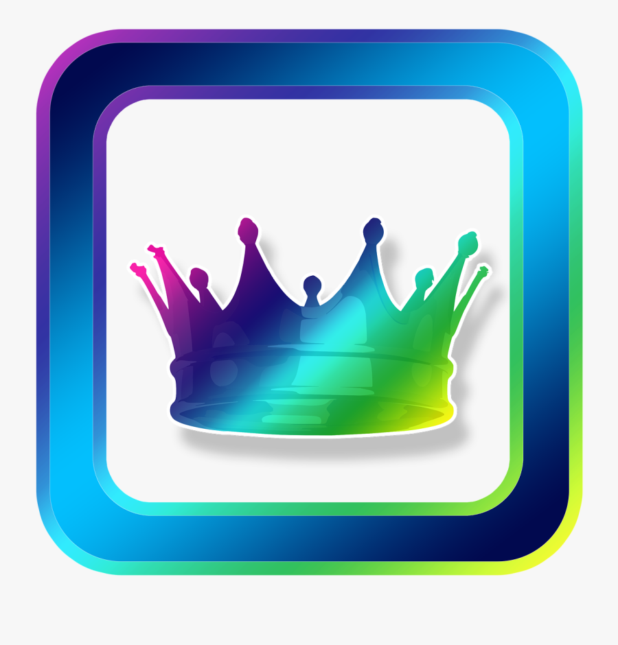 Icon Crown Coronation Free Photo - Kral Tacı Icon Png, Transparent Clipart