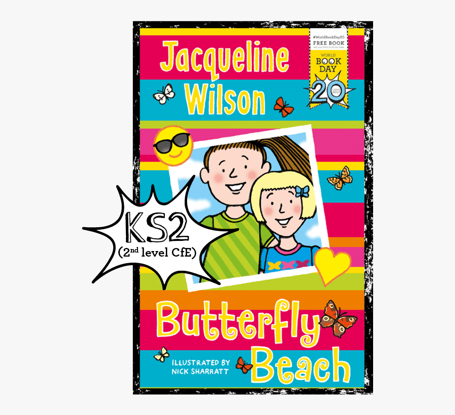 Butterfly Beach - Jacqueline Wilson's The Butterfly Club, Transparent Clipart
