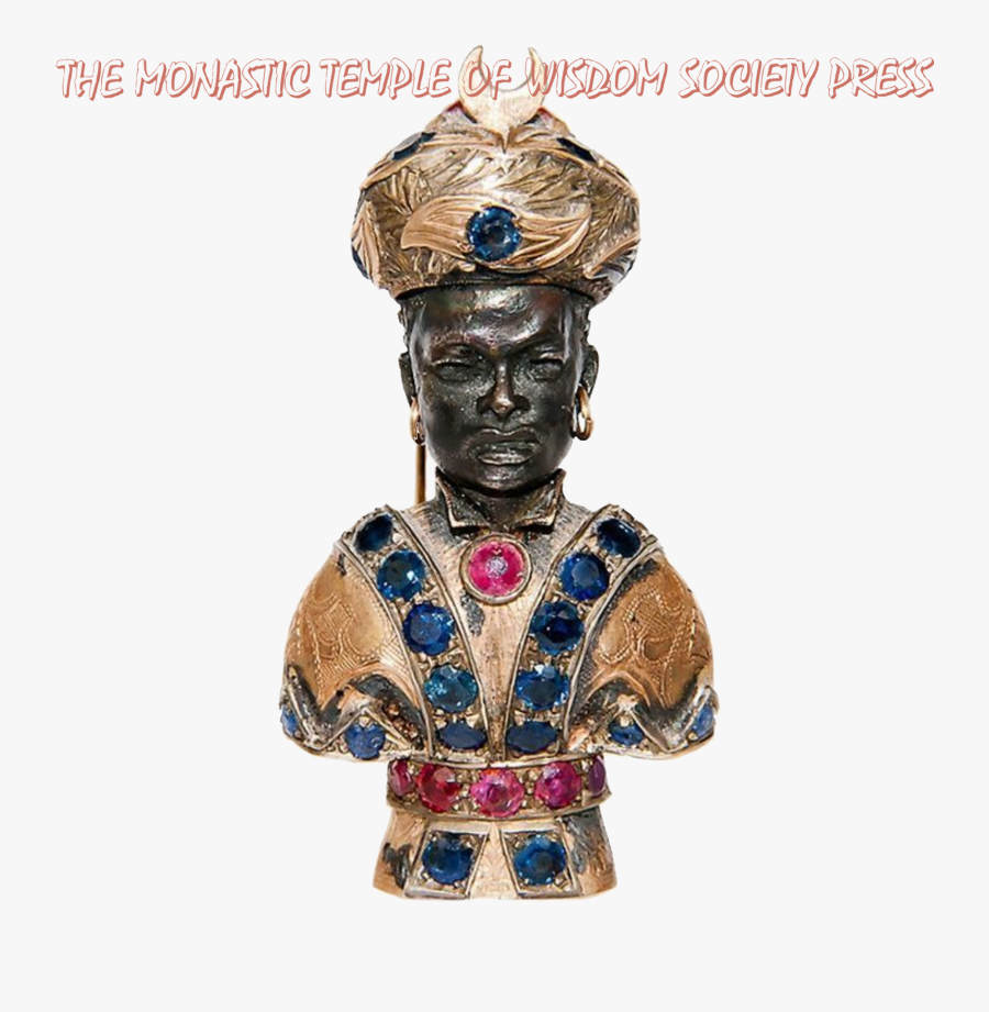 Moorish Illuminated Manuscript - Bust, Transparent Clipart