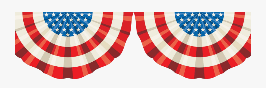 Transparent Intolerable Acts Clipart - Free American Flag Banner Clipart, Transparent Clipart