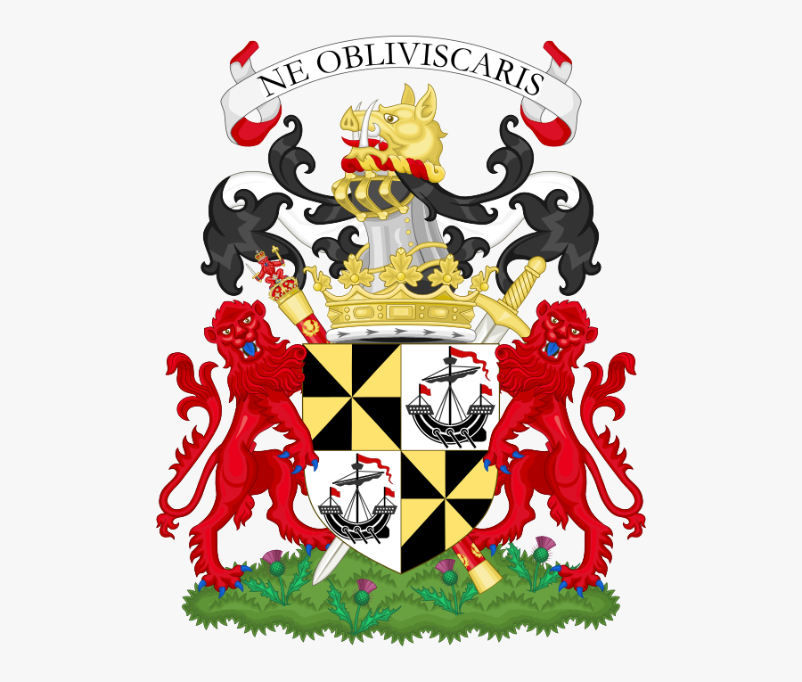 Coat Of Arms Of The Duke Of Argyll - Lord Lyon Coat Of Arms, Transparent Clipart