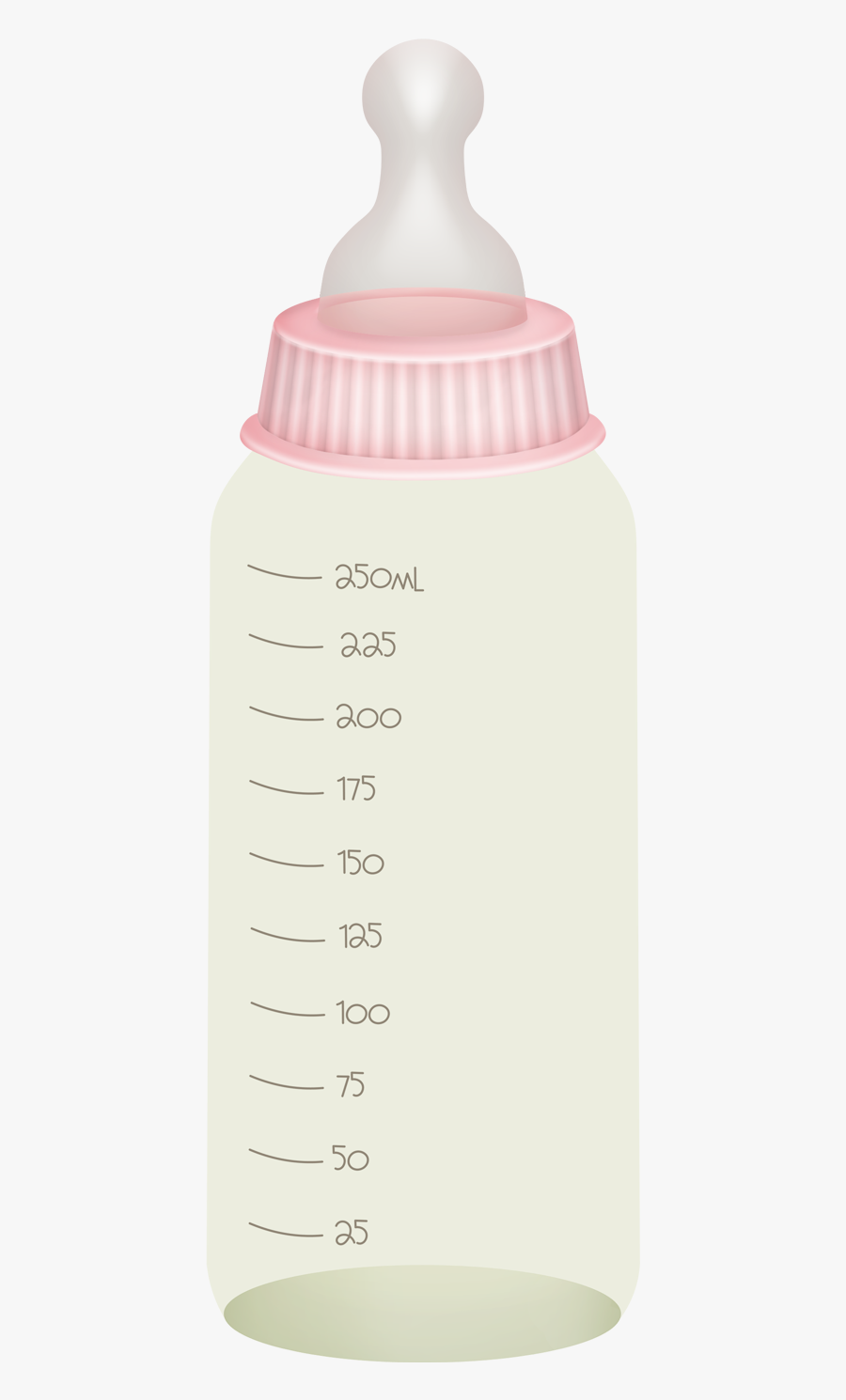 Baby Bottle, Transparent Clipart