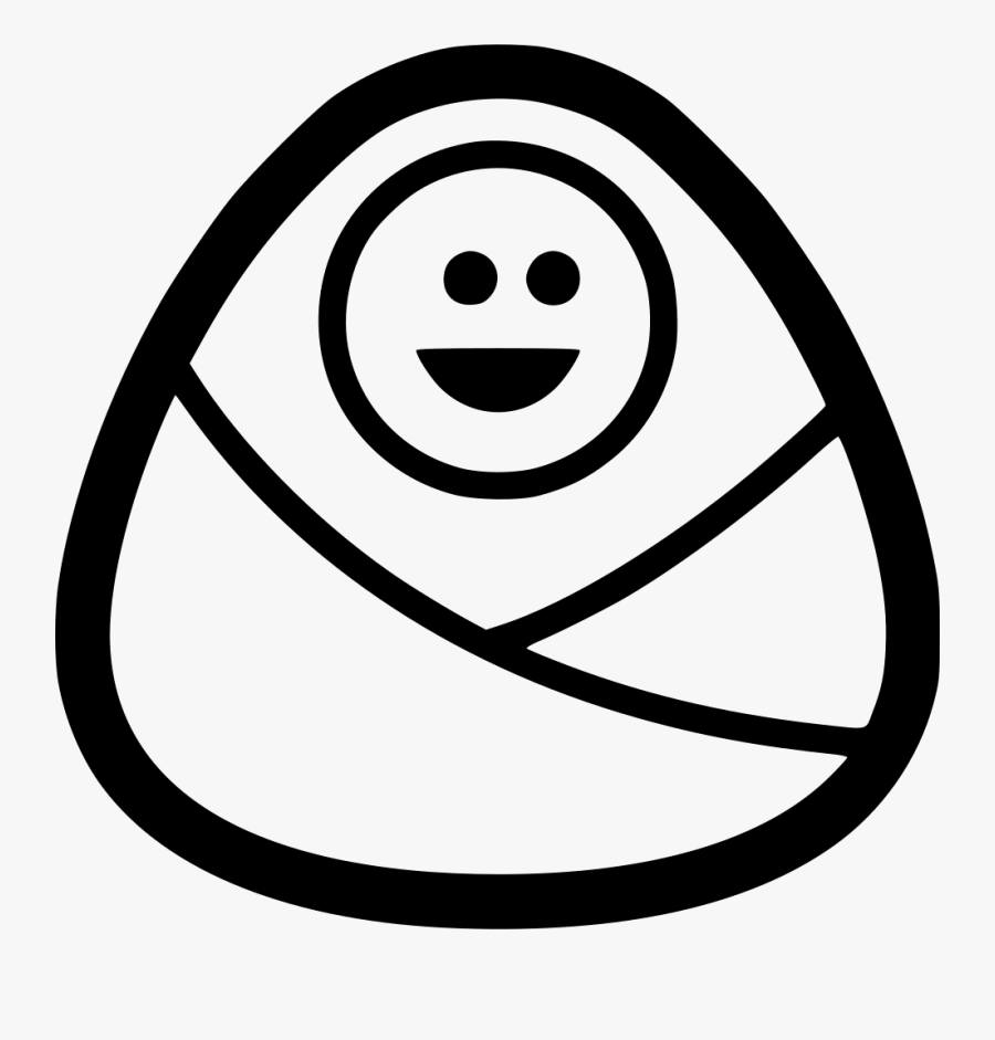 Baby Swaddle - Bebe Icono Png, Transparent Clipart