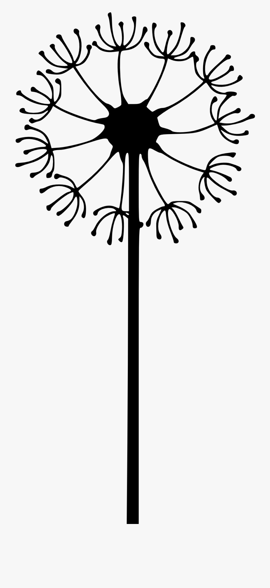 Dandelions Clipart, Transparent Clipart