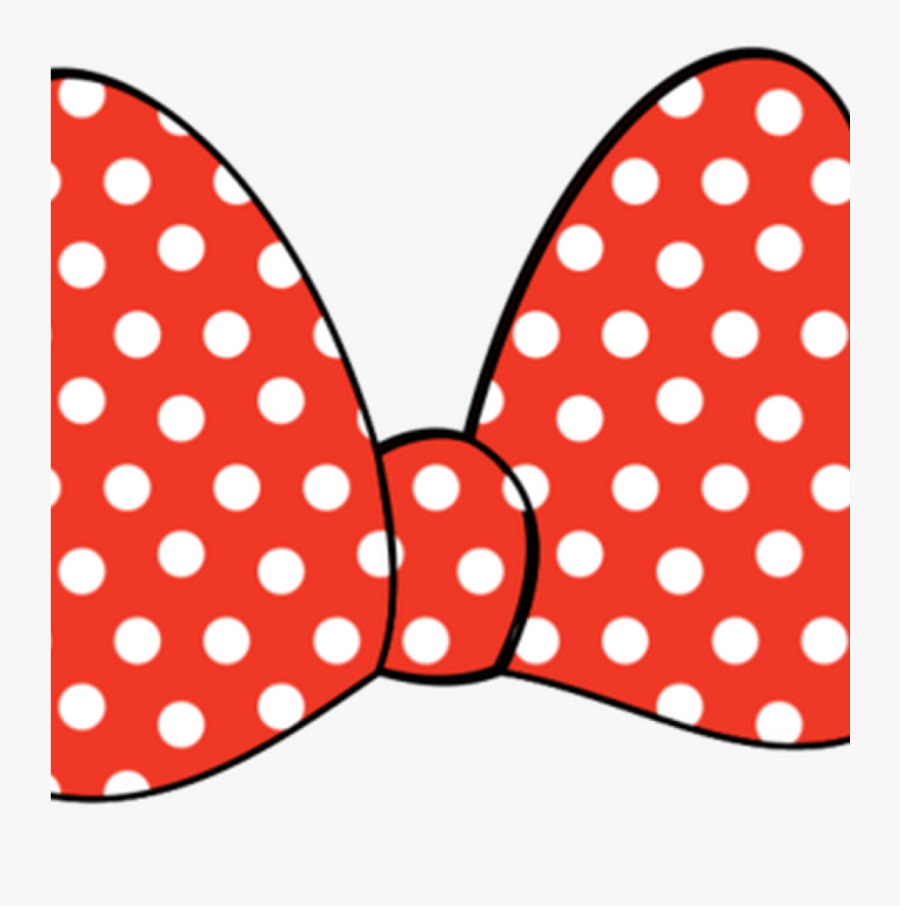 Minnie Bow Clipart Minnie Mouse Bow Clip Art Clipart - Baby Minnie Mouse Red And Black, Transparent Clipart