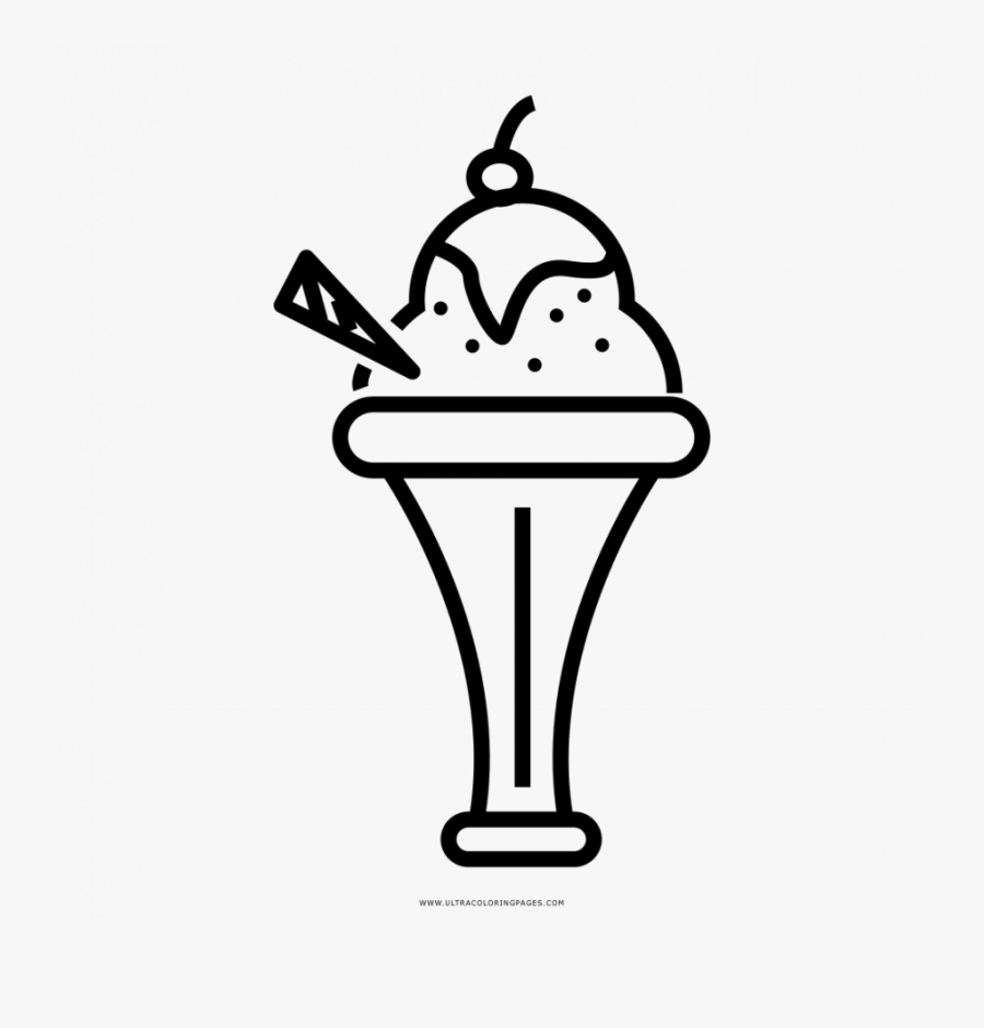 Food Icon Transparent Background Helado, Transparent Clipart