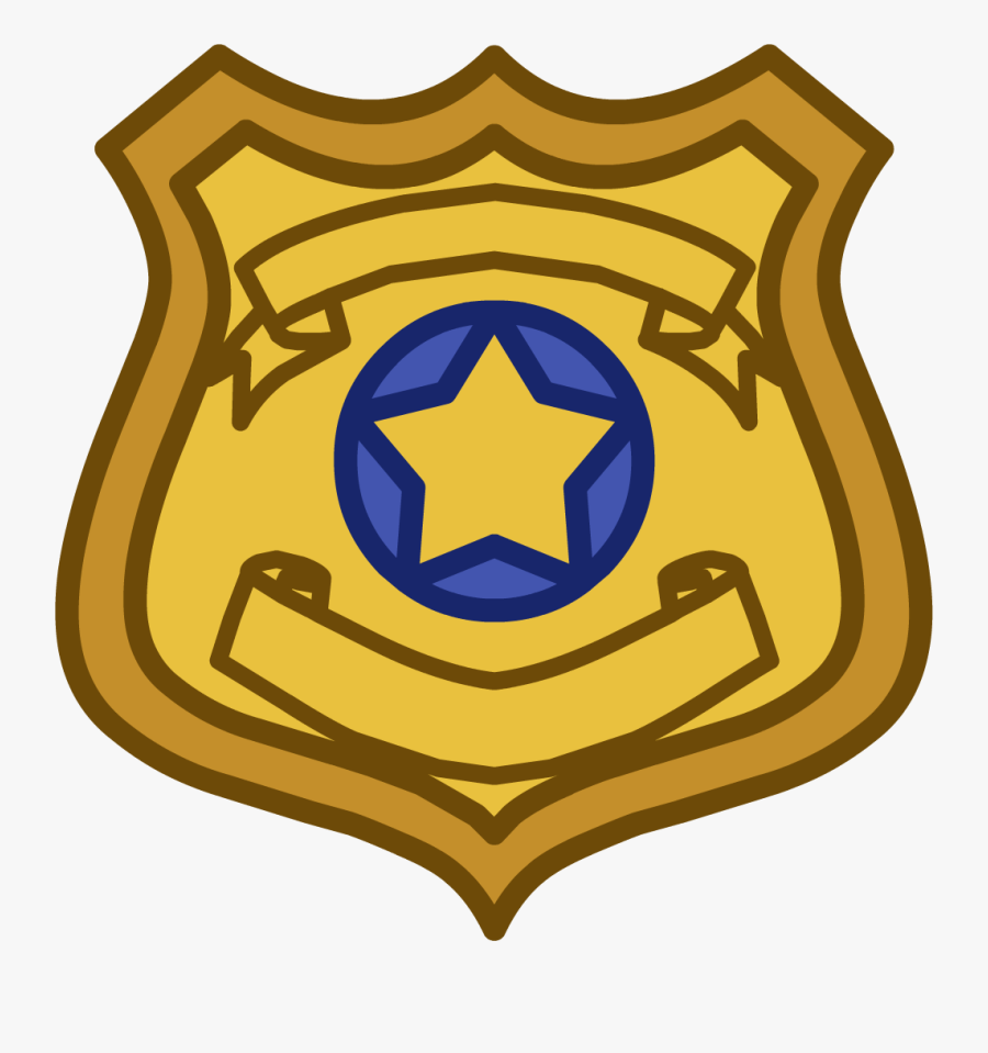 Zootopia Party Badge Emoticon - Printable Zootopia Police Badge, Transparent Clipart