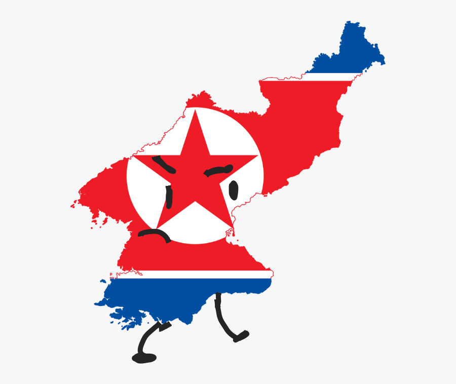 North Korea Clipart Png - North Korea Country Flag, Transparent Clipart