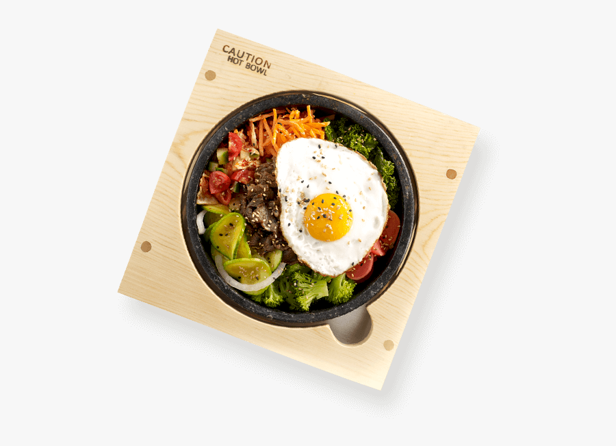 Bibimbap Image - Fried Egg, Transparent Clipart