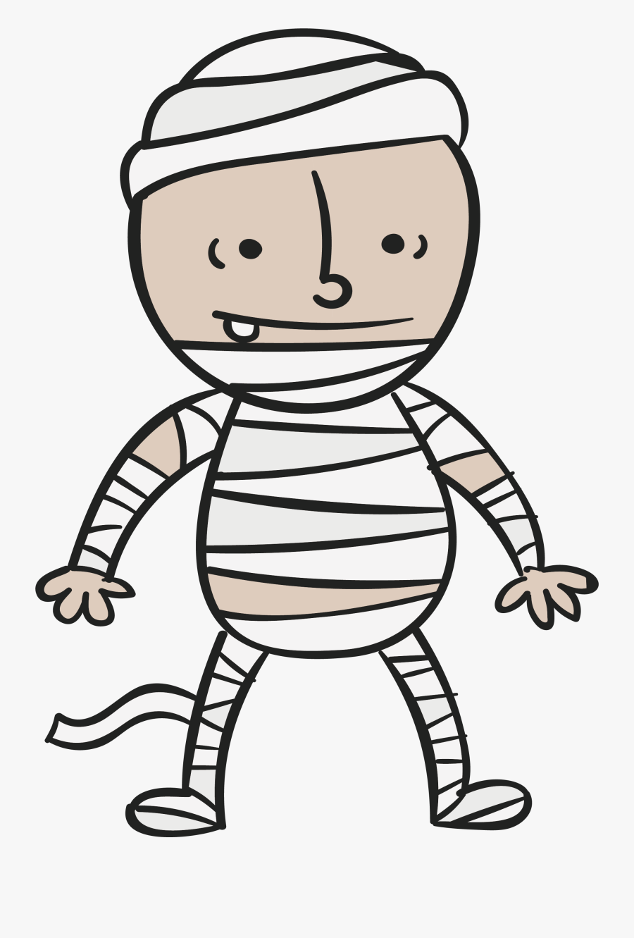 Transparent Mummy Png - Mummy Clipart Transparent, Transparent Clipart