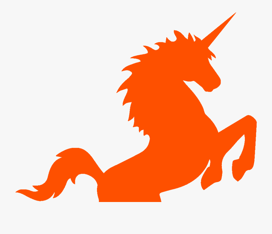 Black Unicorn Transparent Background, Transparent Clipart