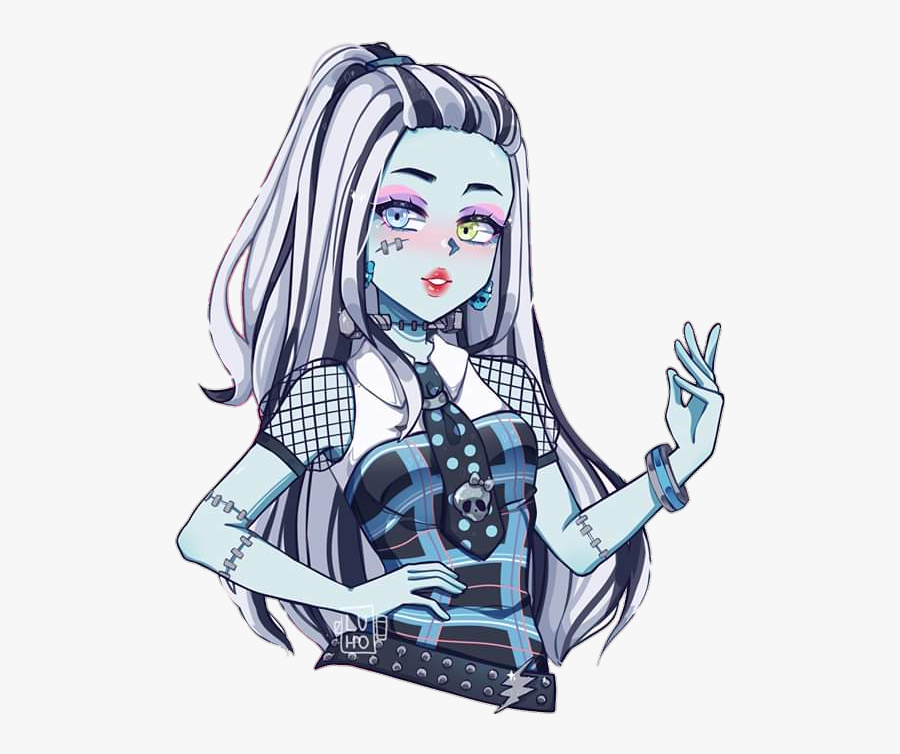 #frankie #frankenstein #frankensteinsmonster #girl - Frankie Stein Fan Art, Transparent Clipart