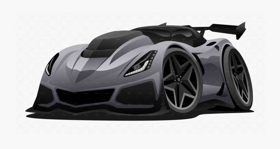 Transparent Sports Car Png - Transparent Cartoon Super Car, Transparent Clipart