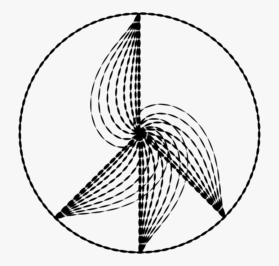 Transparent Peace Sign Clipart Black And White - Line Art, Transparent Clipart