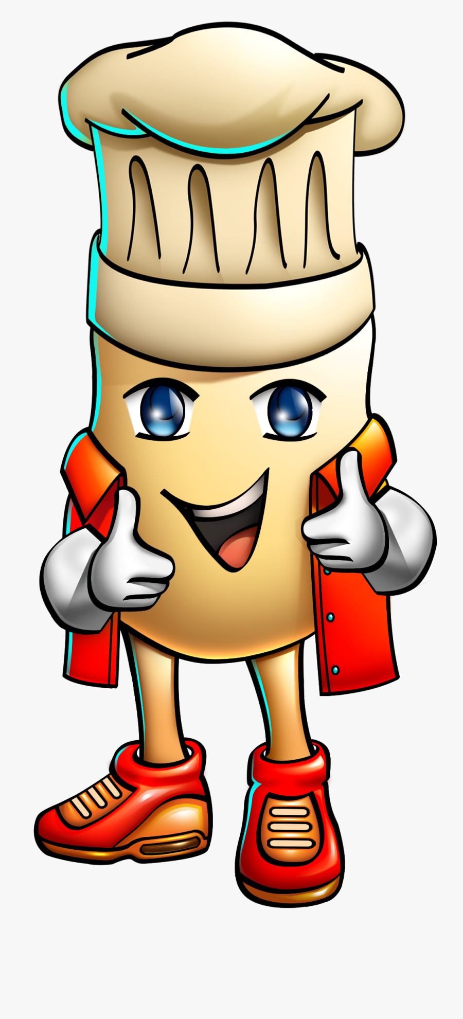 Facebook Thumbs Up Png For Thumbs Up Png - Tornado Potato Cartoon, Transparent Clipart