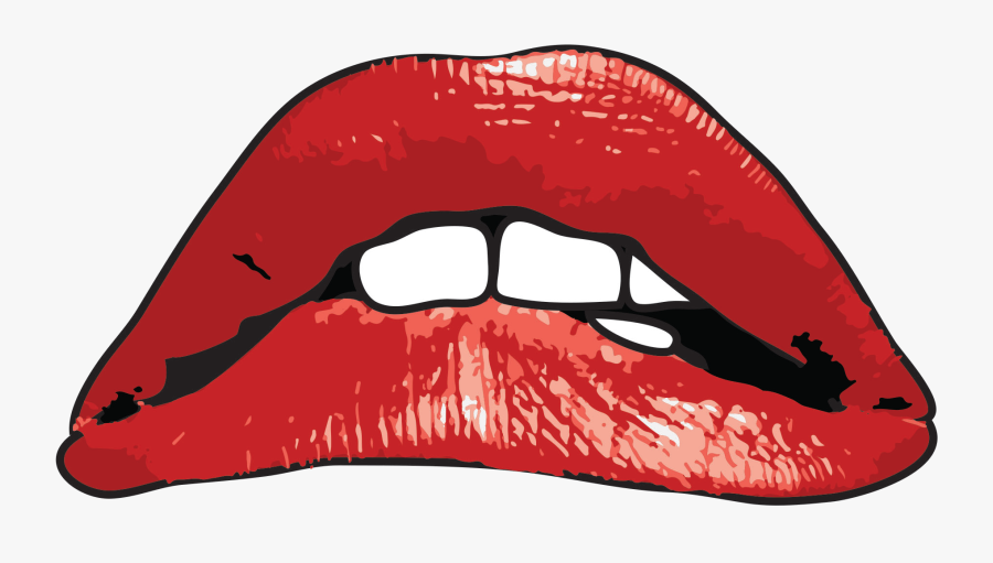Rocky Lips - Rocky Horror Picture Show Png, Transparent Clipart