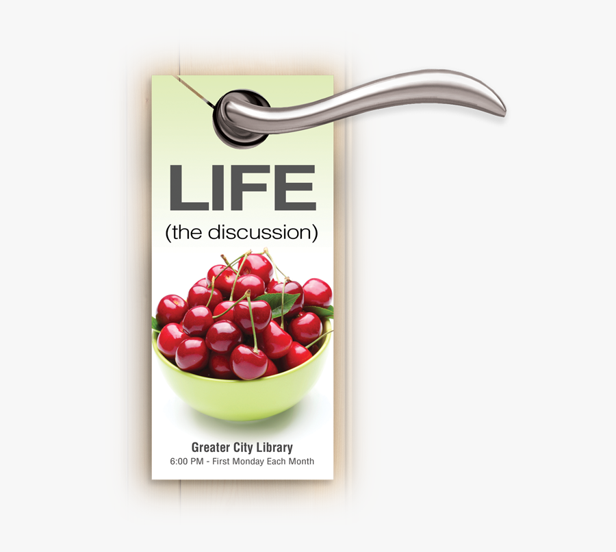 Door Hangers - Cherry, Transparent Clipart