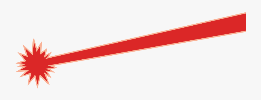 Red Laser - Rayo Laser Dibujo Png, Transparent Clipart