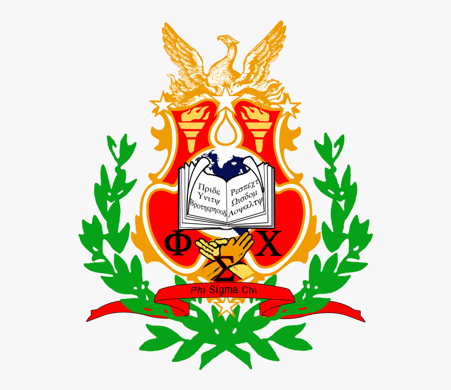 Crest - Phi Sigma Chi Crest, Transparent Clipart