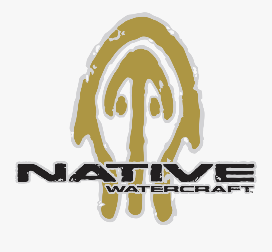 Native Watercraft Logo, Transparent Clipart