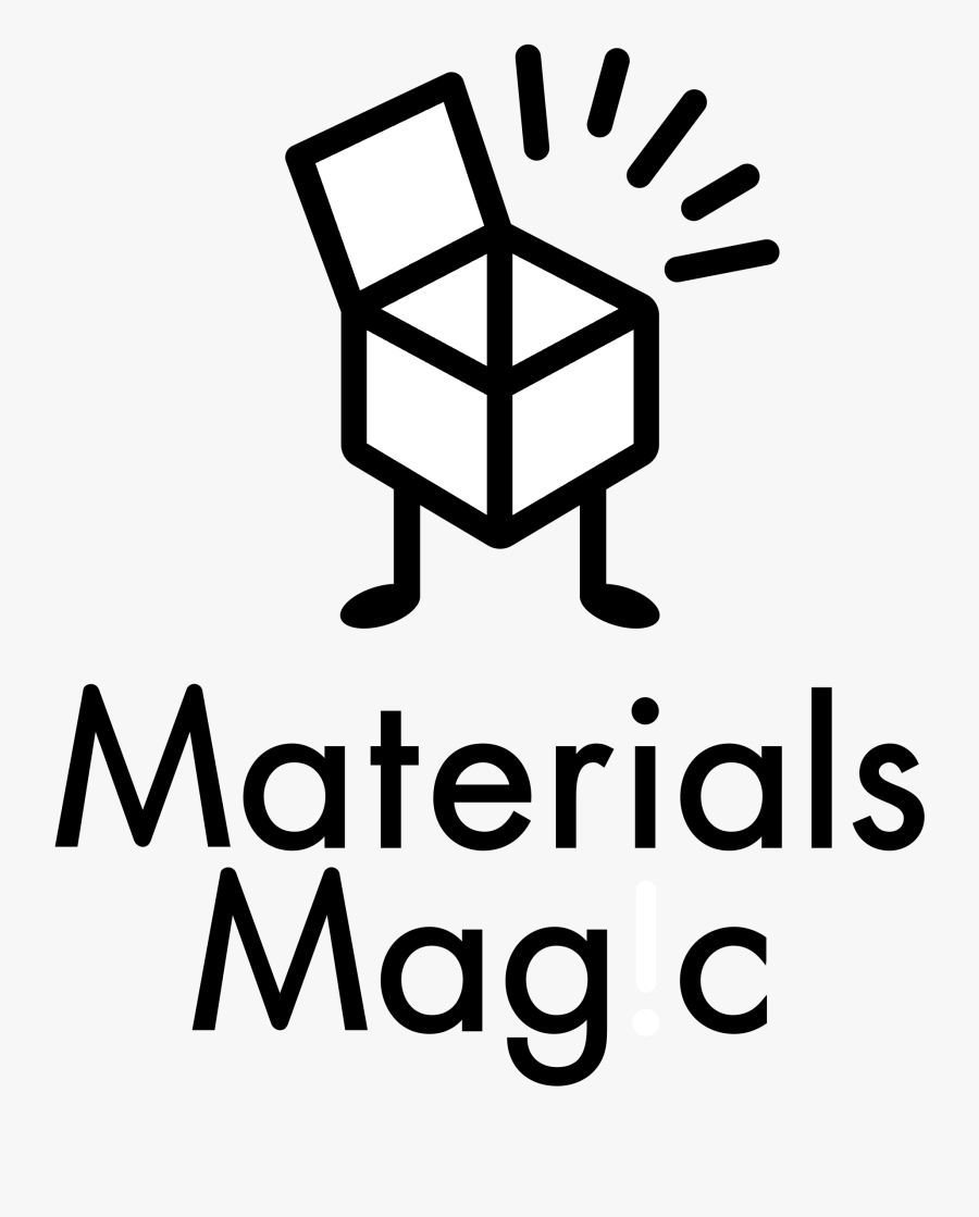 Materials Magic Logo Black And White - Materials Magic Hitachi Metals, Transparent Clipart